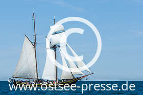 Traditionssegler auf der Ostsee
(mehr zu maritimen Highlights an der Ostsee auf www.ostsee.de/veranstaltungen)