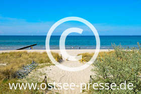 Ostsee Pressebild: Strandspaziergang an der Ostsee